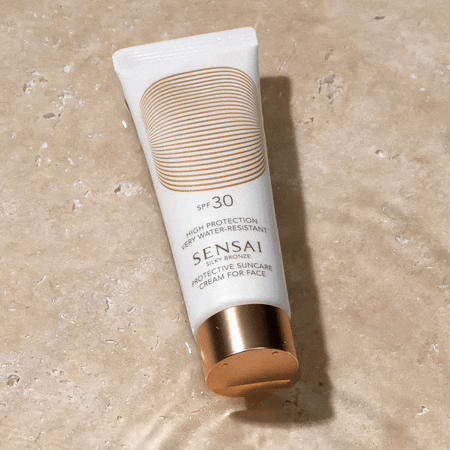 An image of SENSAI Silky Bronze Protective Suncare Cream For Face